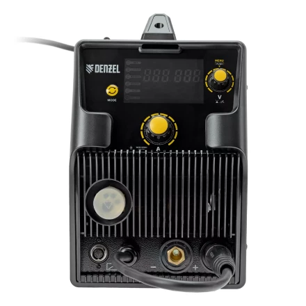Аппарат инвертор. полуавтомат. cварки Denzel IMIG-185SDR 94363, 180 А, ПВ 60%, катушка 5 кг купить в Надыме