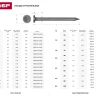 Гвозди ЗУБР "МАСТЕР" строительные ГОСТ 4028-63, 3.0х70мм, 5кг 305010-30-070 купить в Надыме