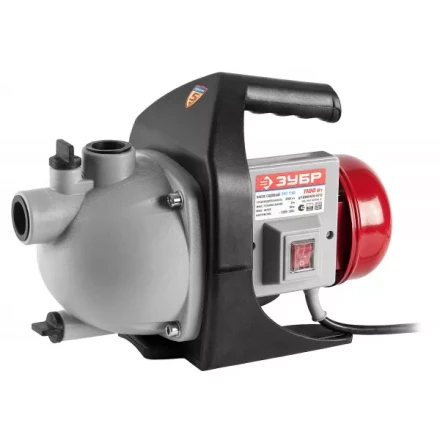 Насос ЗУБР поверхностный, 60л/мин, напор 44м, 1100Вт ЗНС-1100 купить в Надыме