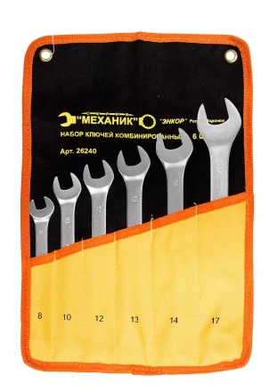 Набор ключей комбинированных 6 шт. чехол Энкор 26240 купить в Надыме