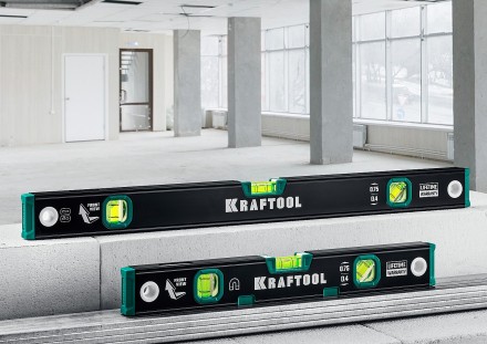 Профессиональный магнитный уровень с зеркальным глазком KRAFTOOL 34785-60 купить в Надыме