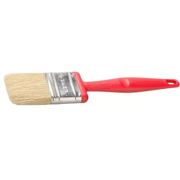 Кисть плоская ЗУБР "БСГ-50", с быстросъемной головой,  натуральная щетина, пластмассовая ручка, 75мм 4-01050-075 купить в Надыме