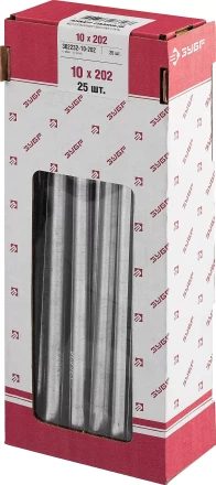 Анкер рамный, желтопассивированный, 10 x 202 мм, 25 шт, ЗУБР Мастер 302232-10-202 302232-10-202 купить в Надыме