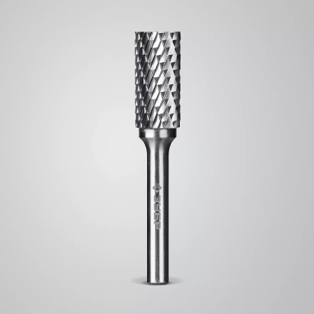 Зубр Твердосплавная борфреза А - цилиндр с гладким торцом, 12 х 25 мм (28800-12-25) купить в Надыме