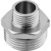 Бочонок ЗУБР &quot;ЭКСПЕРТ&quot; переходной, никелированная латунь, 1/2&quot;-3/4&quot; 51241-1/2-3/4 купить в Надыме