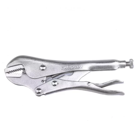 Зажим ручной усиленный плоский захват 180 мм Сибртех 18427 купить в Надыме