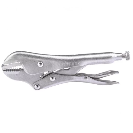 Зажим ручной усиленный плоский захват 180 мм Сибртех 18427 купить в Надыме
