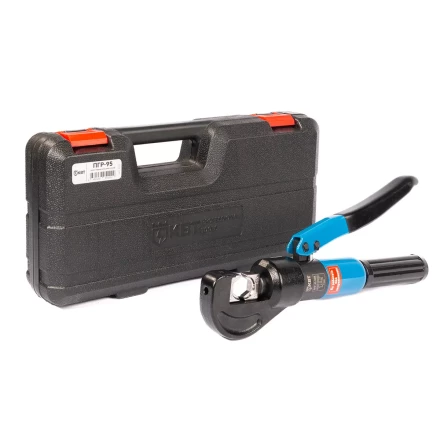 Пресс гидравлический ручной КВТ ПГР-95 для опрессовки наконечников до 95 мм (91809) купить в Надыме