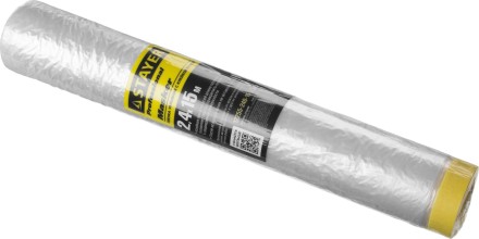 Пленка STAYER &quot;PROFESSIONAL&quot; защитная с клейкой лентой &quot;МАСКЕР&quot;, HDPE, 9мкм, 2,4х15м 12255-240-15 купить в Надыме
