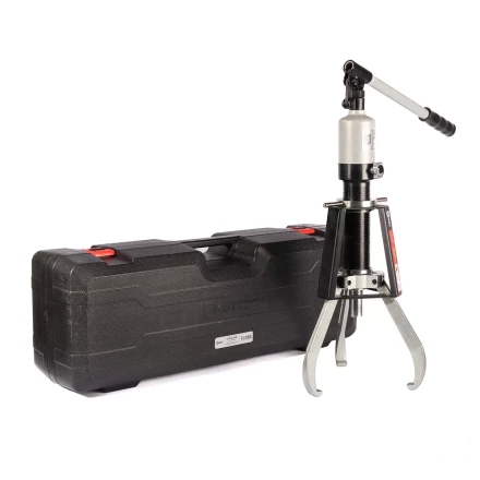 Съемник гидравлический самоцентрирующийся автономный КВТ СГСА-10К со встроенным насосом усилием 10 т (91805) купить в Надыме