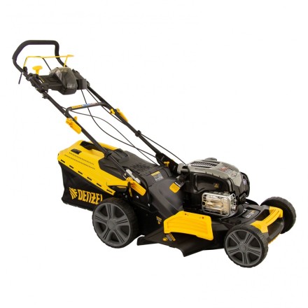 Газонокосилка бензиновая GLD-520SP-BS, 163 см3, Briggs Stratton, ширина 52 см, привод, 60 л Denzel 58807 купить в Надыме