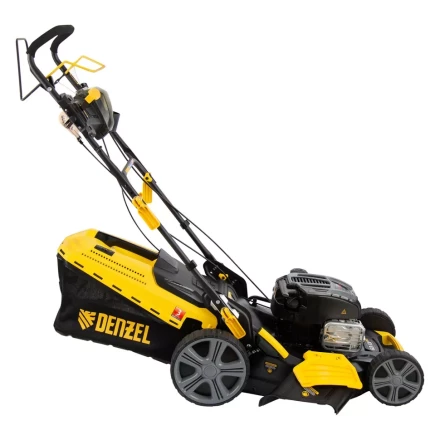 Газонокосилка бензиновая GLD-520SP-BS, 163 см3, Briggs Stratton, ширина 52 см, привод, 60 л Denzel 58807 купить в Надыме