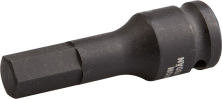 Торцовая головка KRAFTOOL &quot;INDUSTRIE QUALITAT&quot; ударная (1/2&quot;), HEX, Cr-Mo, фосфатированная, H17 27950-17_z01 купить в Надыме