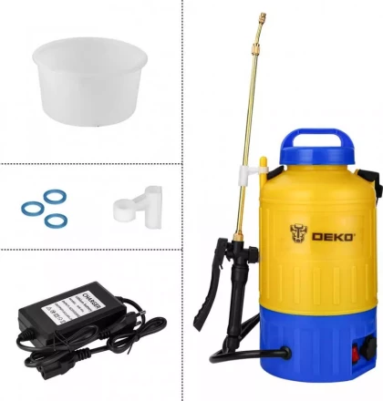 Опрыскиватель садовый аккумуляторный DEKO DKSP09, 5 л, 065-0941 купить в Надыме