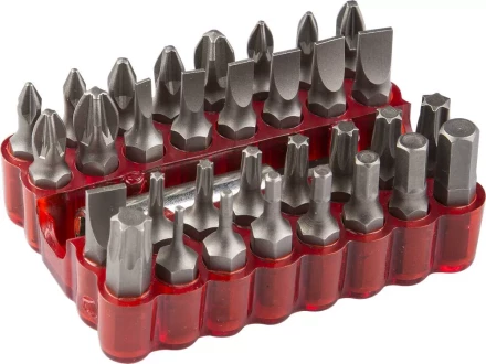 ЗУБР 33 шт, набор бит с магнитным адаптером (26045-H33) купить в Надыме