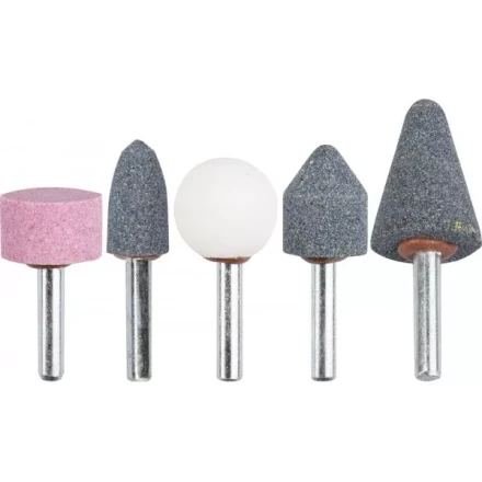 Набор STAYER "MASTER": Абразивные минишарошки-насадки для дрели, хвостовик d 6мм, 5 предм. 2990-H5 купить в Надыме