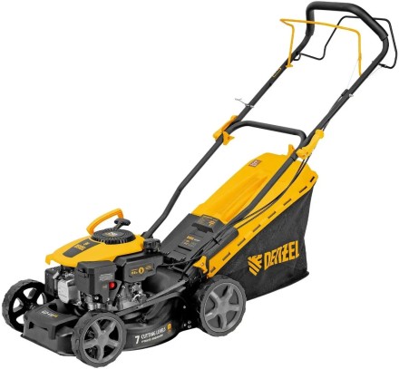 Газонокосилка бензиновая GLD-410SP-K, 150 см3, 41 см, привод, 40 л Denzel купить в Надыме