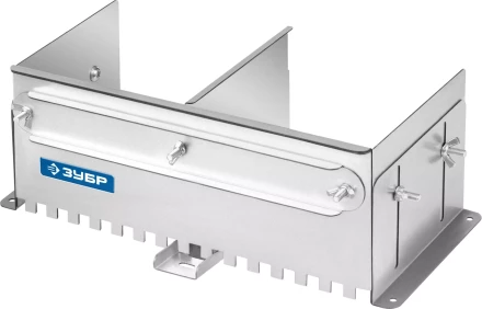 ЗУБР зуб 10*10 мм, до 600 мм, оцинкованная сталь, Раздвижная гребенка для плитки, ПРОФЕССИОНАЛ (08045-10) купить в Надыме