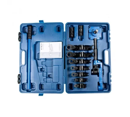 Трубогиб ручной механический, башмаки 3/8"–1", в пластиковом кейсе Stels 18112 купить в Надыме