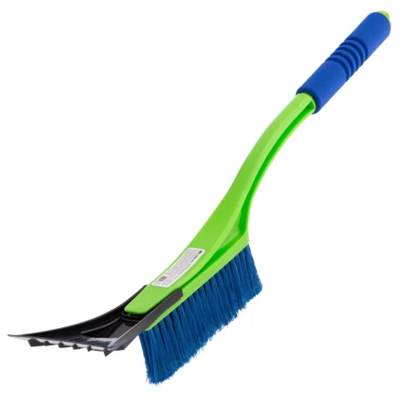 Щетка-сметка для снега со съемным скребком, мягкая рукоятка, 540 мм Сибртех 55317 купить в Надыме