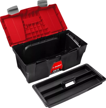 Ящик для инструмента "НЕВА-23" пластиковый, ЗУБР 38323-23 купить в Надыме