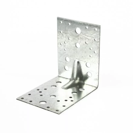 Крепежный уголок усиленный 2,5мм KUU 130x130x100 мм Россия Сибртех 464137 купить в Надыме