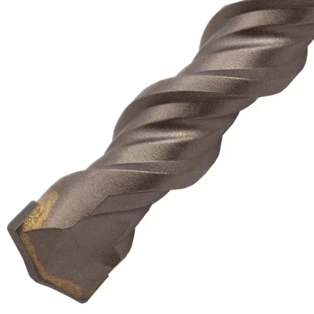 Бур по бетону Denzel, 18 x 310 мм, двойная спираль, три пылеотводящие кромки купить в Надыме