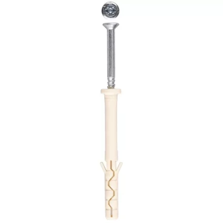 Дюбель-гвоздь ЗУБР нейлоновый, цилиндрический бортик, 6 x 60 мм, 100 шт 4-301395-06-060 купить в Надыме