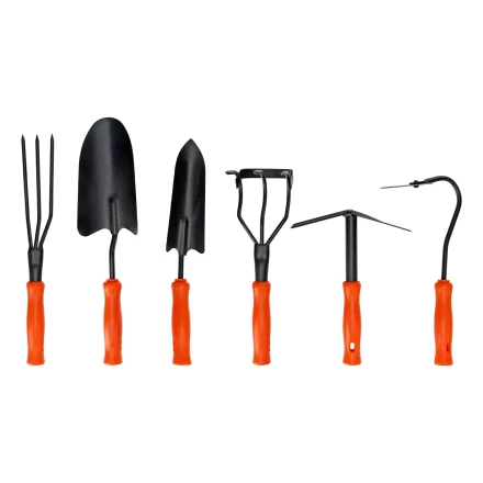 Набор садового инструмента Palisad 629127, пластиковые рукоятки, 6 предметов купить в Надыме