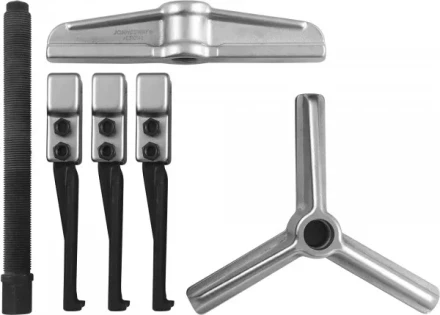 Съемник универсальный усиленный американского типа 2-3 захвата глубина 150мм набор  AE310142  Jonnesway 48924 купить в Надыме