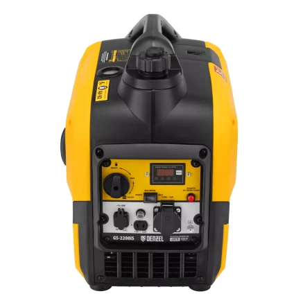 Генератор инверторный DENZEL GS-2200iS, 2,2 кВт, 230 В, закрытый корпус, ручной старт купить в Надыме