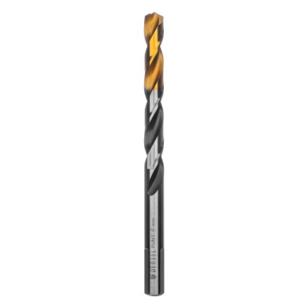 Сверло спиральное по металлу Denzel 9 x 125мм, Р6М5, Golden Tip, многогранная заточка, 718284 купить в Надыме
