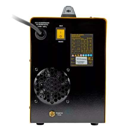 Аппарат инвертор. полуавтомат. cварки Denzel IMIG-205SDR, 200 А, ПВ 60%, катушка 5 кг купить в Надыме