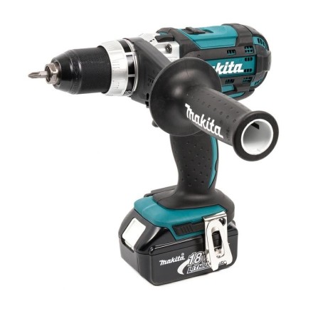 Аккумуляторная ударная дрель-шуруповерт Makita DHP458RFE купить в Надыме