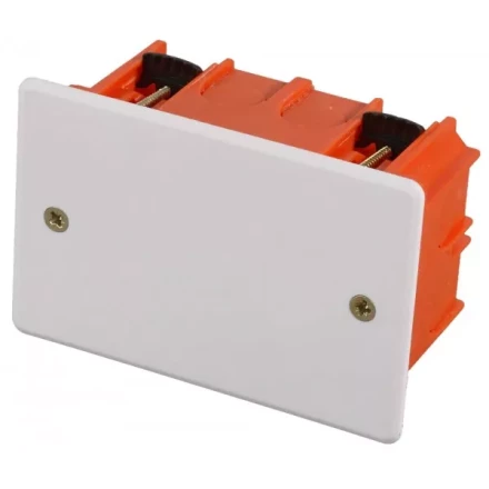 Коробка монтажная СВЕТОЗАР для полых стен, макс. напряжение 400В, с крышкой, 100х60х50мм, прямоугольная SV-54935 купить в Надыме