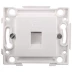 Розетка СВЕТОЗАР телефонная, 1 гнездо SV-55245-1 купить в Надыме