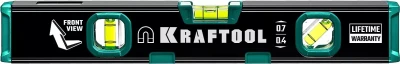 Профессиональный магнитный уровень с зеркальным глазком KRAFTOOL 34784