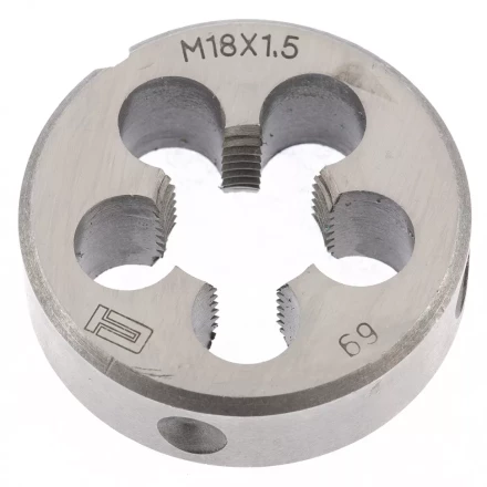 Плашка М18 х 1,5 мм СИБРТЕХ 77048 купить в Надыме