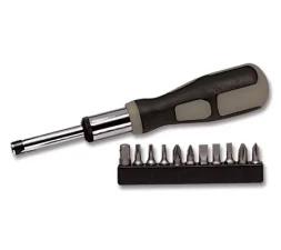 Отвертка реверсивная, набор бит, 11 шт., CrV MATRIX MASTER 11546