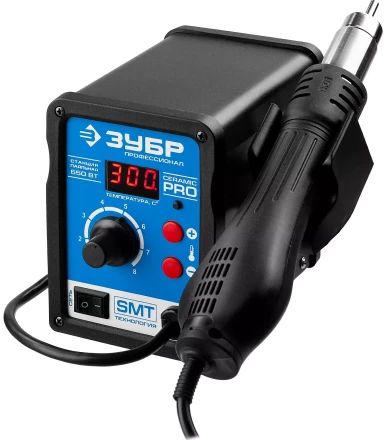 Паяльные станции цифровые 100-450C с воздушным нагревом серия ПРОФЕССИОНАЛ купить в Надыме