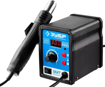 Паяльные станции цифровые 100-450C с воздушным нагревом серия ПРОФЕССИОНАЛ купить в Надыме