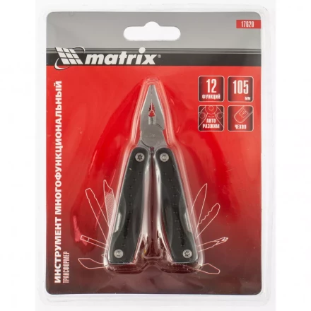 Трансформер 12 функций авторазжим компактный размер в чехле 105 мм Matrix 17620 купить в Надыме