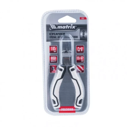 Кусачки торцевые Mini 105 мм авторазжим Pro Matrix 17837 купить в Надыме