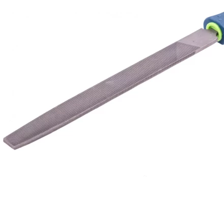 Напильник 200 мм плоский двухкомпонентная рукоятка №2 Сибртех 16227 купить в Надыме