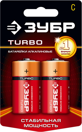 Батарейки TURBO алкалиновые C 15В серия Без серии купить в Надыме