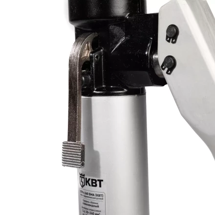 Пресс гидравлический ручной безматричный КВТ ПГРс-240 БМА из алюминиевого сплава с механизмом АСД для опрессовки наконечников до 240 мм2 (101937) купить в Надыме