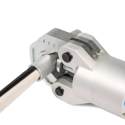 Пресс гидравлический ручной безматричный КВТ ПГРс-240 БМА из алюминиевого сплава с механизмом АСД для опрессовки наконечников до 240 мм2 (101937) купить в Надыме