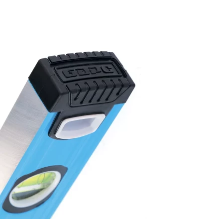 Уровень алюминиевый 2000 мм профиль 1.6 мм фрезерованный ударопрочные заглушки 3 глазка БАРС 34434 купить в Надыме