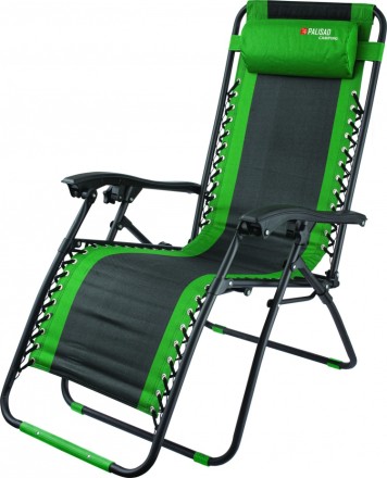 Кресло-шезлонг складное многопозиционное 160х63,5х109cм Camping Palisad 69606 купить в Надыме