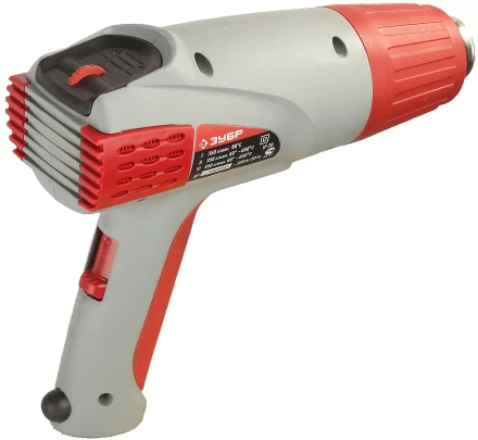 Фен ЗУБР, электр регулировка t, 3 режима работы, керам изолятор, кейс с насад, 2000Вт ЗТФ-2000К купить в Надыме